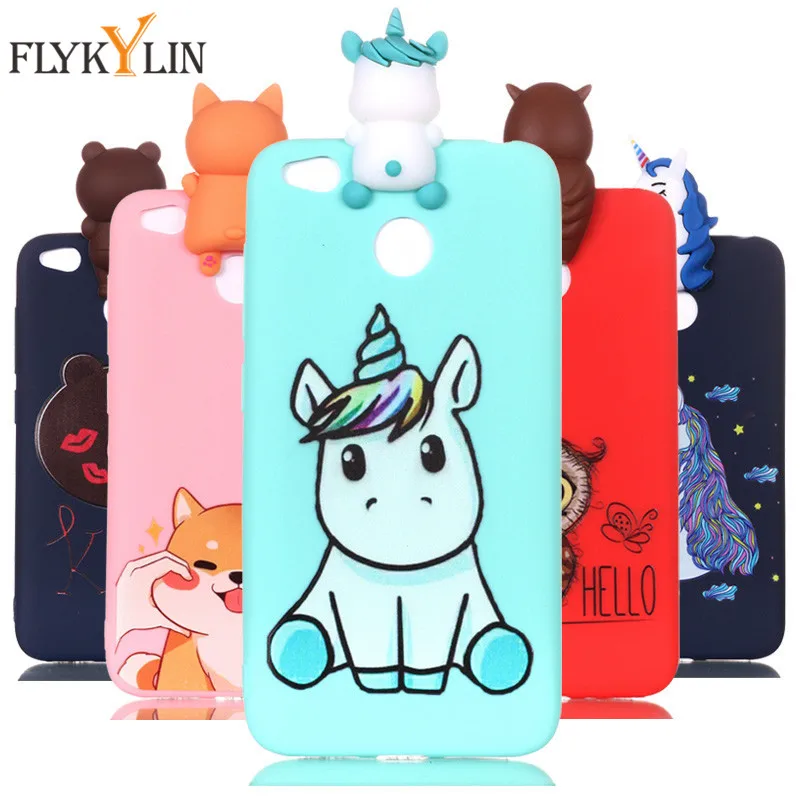 

For Redmi 4X Soft TPU Silicon Case on For Coque Xiaomi Redmi 4A 4X S2 Case for Redmi 6 6A Covers Panda Unicorn Phone Cases Caque