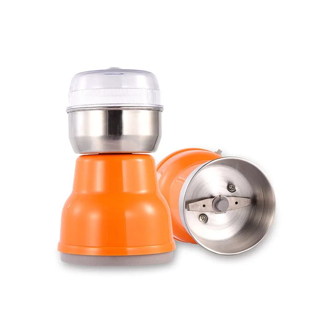 

HOT Electric Bean Grinder Maker Stainless Steel Coffee Spice Home Milling Machine Kitchen 220V Blades Mill Herbs Nut Grinder