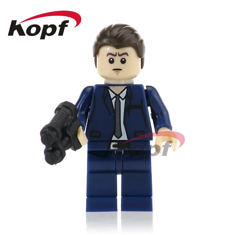 

Single Sale Building Blocks Super Heroes Invisible Man Hugo Strange Arkham Flash Edward Oswald Figures For Children Toys PG268