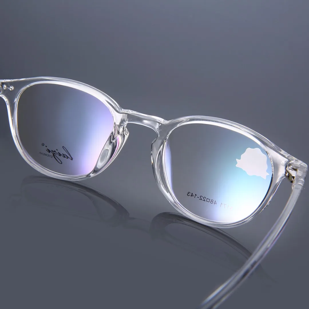 Mayitr 1pc Retro Unisex Optical Eyeglass Frame High Quality TR90 Clear Transparent Full Rim Eyeglasses Frames