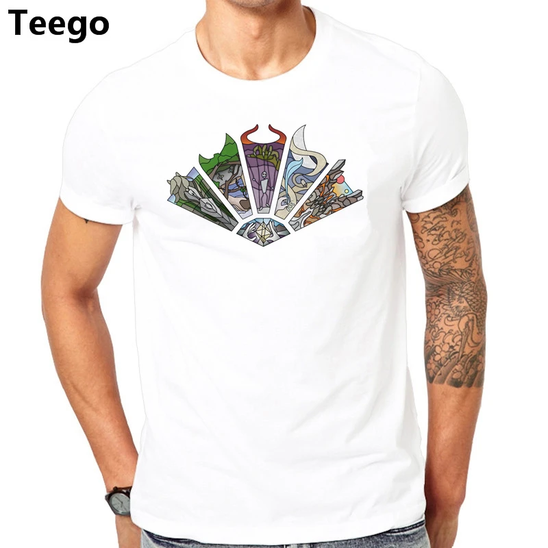 

Fashion Tshirt streetwear women Cool Summer MTG Stained Glass magic the gathering T shirt Men Hipster Tops mujer Tees large size