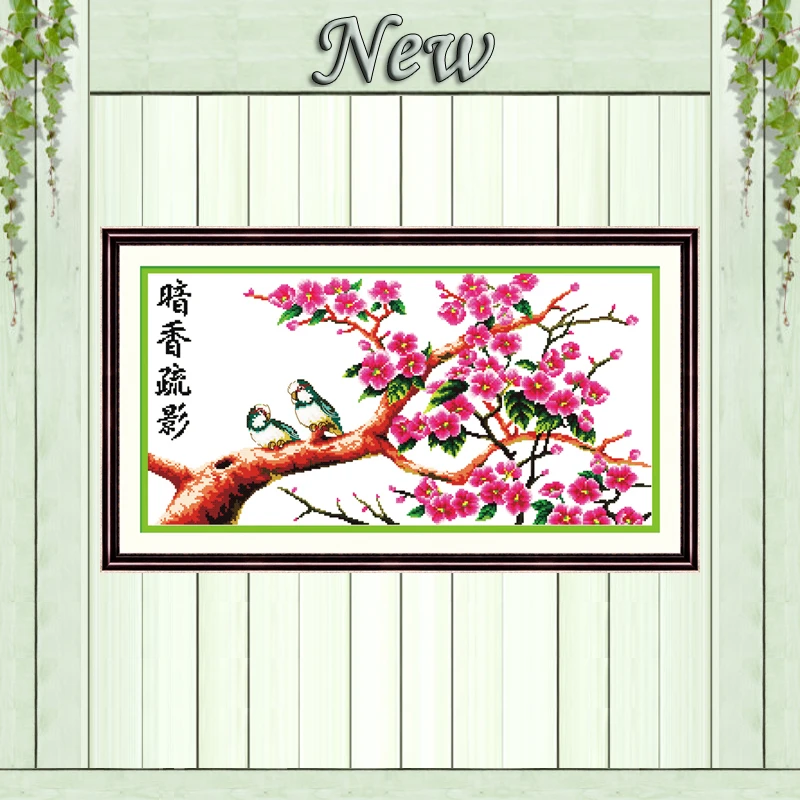 Impressions of Fluidity flower painting counted print on