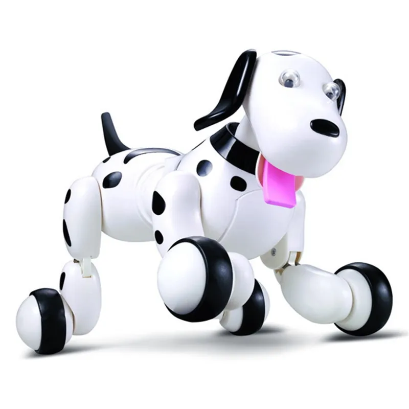 777-338 Regalo de Cumpleaños RC zoomer perro 2,4g Control remoto inalámbrico inteligente perro mascota electrónica de los niños educativos juguete juguetes Robot - 1