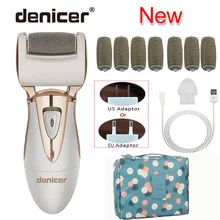 Электрический инструмент для ухода за ногами Sholls бархатная гладкая пилка для педикюра для ног омертвевшая кожа+ Подарок 8 роликовых головок+ дорожная сумка