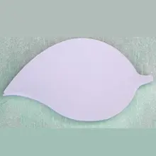 100 шт./партия. Бумага открытка листья заготовок, Бумага ремесел. детские игрушки "Сделай своими руками", детский сад, орнаментом. Ремесло material.16x9cm