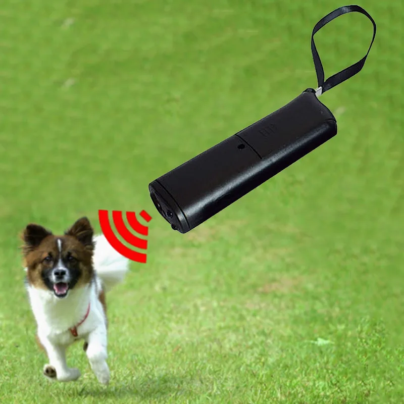 

LED Ultrasonic Anti Bark Barking Dog Training Repeller Control Trainer device 3 in 1 Anti Barking Stop Bark Dog Training Device