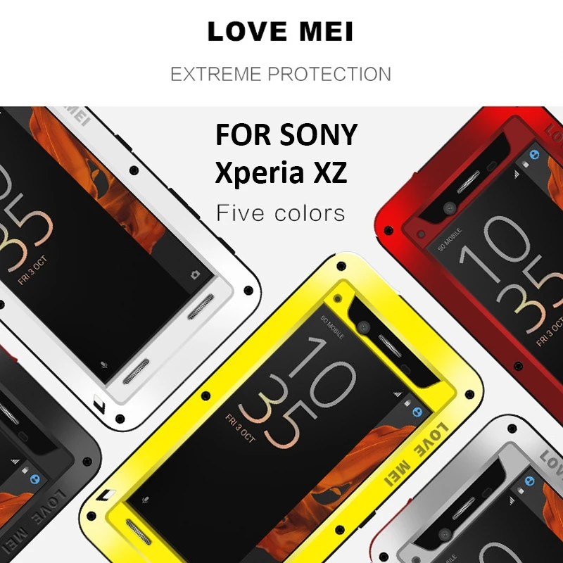bilder für Wasserdicht für Sony Xperia XZ Fällen Gepanzerte Aluminium Abdeckung Fall für Sony Xperia XZ Ursprüngliche Luxus Marke Stoßfest Hartschalentasche bilder für Wasserdicht für Sony Xperia XZ Fällen Gepanzerte Aluminium Abdeckung Fall für Sony Xperia XZ Ursprüngliche Luxus Marke Stoßfest Hartschalentasche