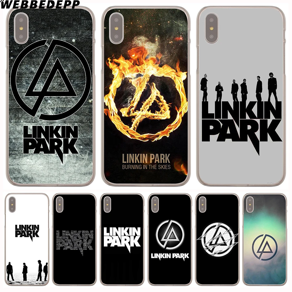 

WEBBEDEPP linkin park Hard Phone Case for iPhone 11 Pro X XS Max XR 7 8 6S Plus 5 5S SE 11Pro Max 7Plus 8Plus 6SPlus 6Plus Cases