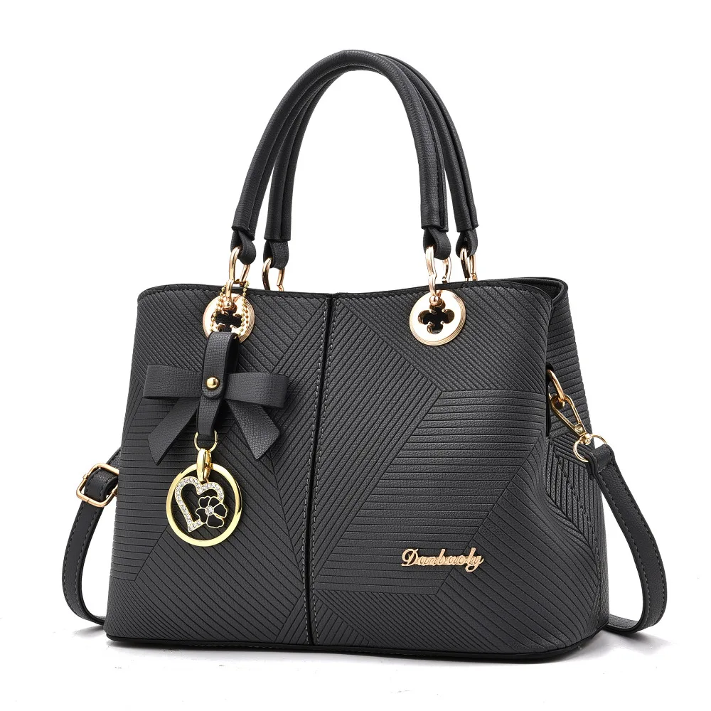 2018 النساء حقائب يد جلدية الفاخرة مصمم المرأة Crossbody حقيبة ساعي أزياء السيدات حقيبة كتف أعلى-حقائب بيد sac