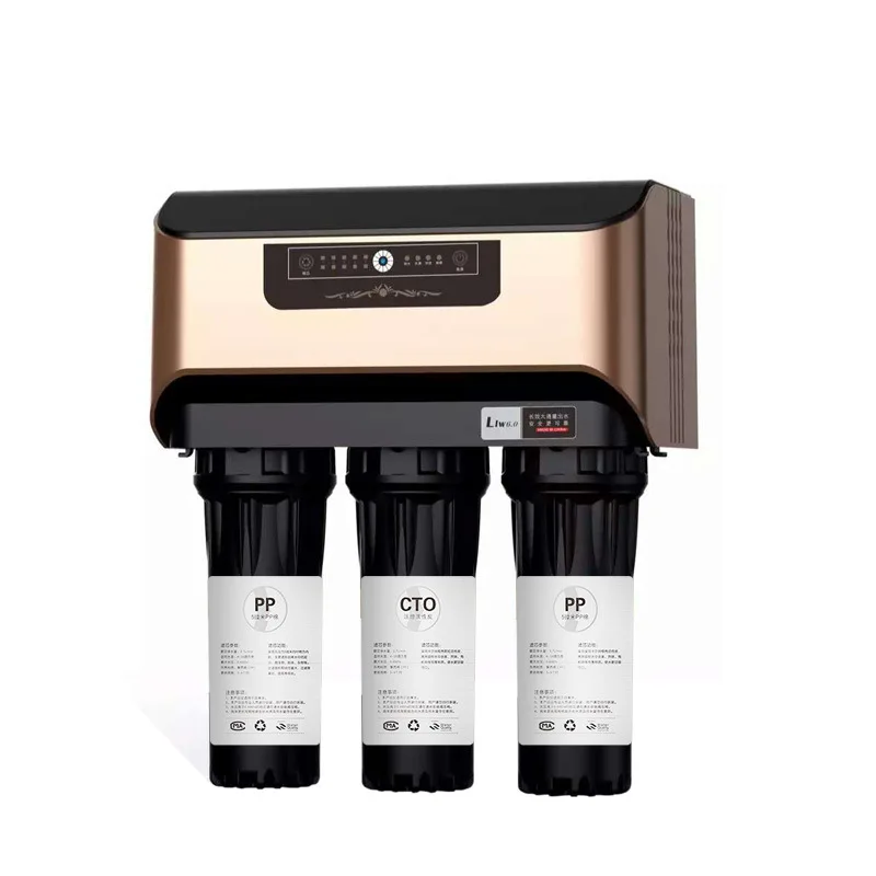 

400G Reverse Osmosis Direct Water Purifier Filter Home RO Pure Water Purifying Machine Stainless Steel Kitchen Type Water Filter