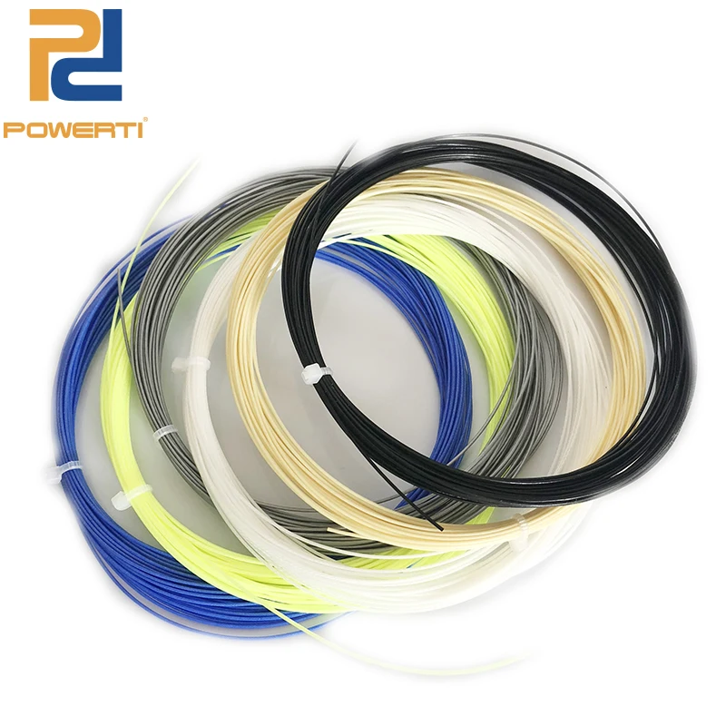 Шнурок для бадминтона POWERTI 30 шт./лот 0 69 мм дрессировка Любительский спорт уличная