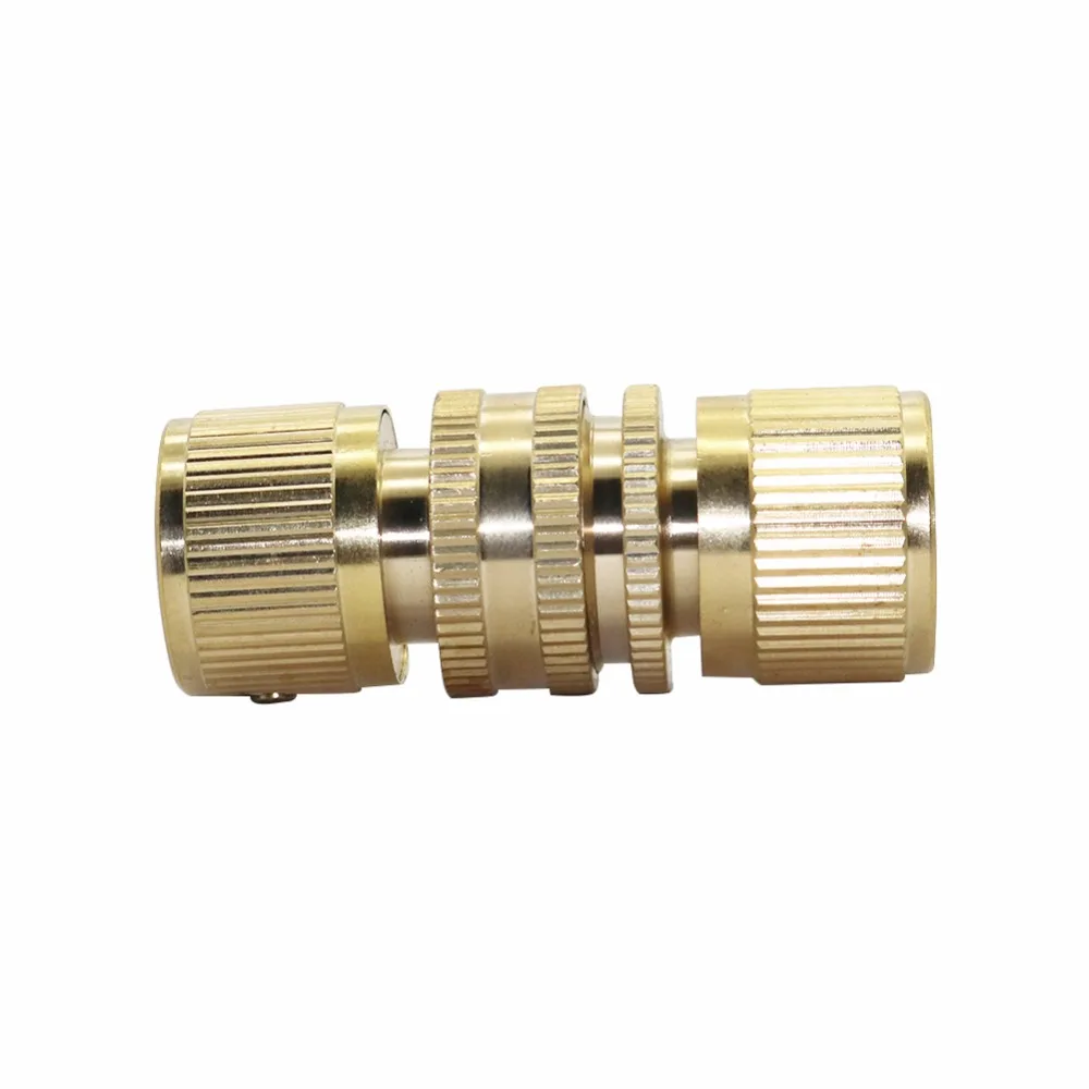 

10Set 3/4" Internal thread and 3/4" External thread copper Quick Connectors garden irrigation Accessories Car Wash Pipe Fittings