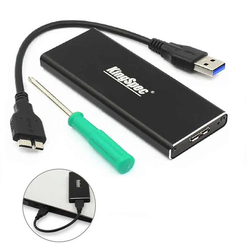 30*50 мм mSATA для USB 3 0 SSD корпус Внешний HD жесткий диск коробка хранения Чехол адаптер