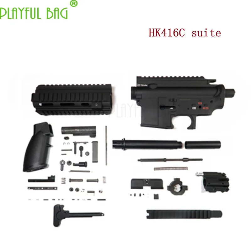 LDT HK416 улучшенный материал аксессуары Advanced Edition Набор 2,5 поколение Начальная серия водяная пуля нейлоновый сплит-чехол OI69 - Цвет: a set