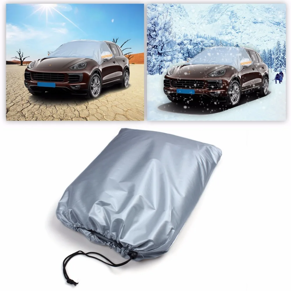 Car Windshield Sun UV Block Screen Cover Snow Frost Ice Dust Rain Resistant Protector Auto Vehicle Windshield Cover Waterproof