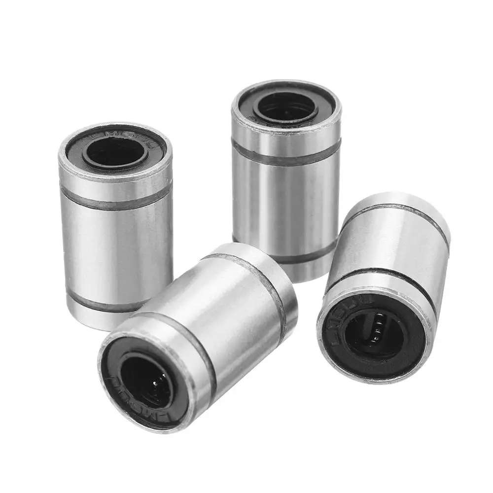 

3D Printers Parts LM6UU LM8UU LM10UU LM12UU LM20UU Linear Ball Bearings 6mm 8mm 10mm 12mm 20mm Part Bush Bushing Steel