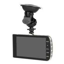 Full HD 1280*720P 4 inch LCD Car DVR Camera Video Recorder Rear View Camera 140 Degree Wide-angle Cyclic Recording Night Vision