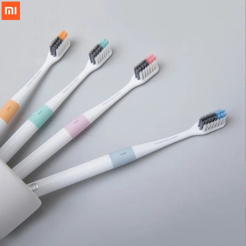 Original Xiaomi DOCTOR B Toothbrushs Mi Home 4 Color In 1 Kit Deep Cleaning Travel Box Included Soft-bristle For Smart Home