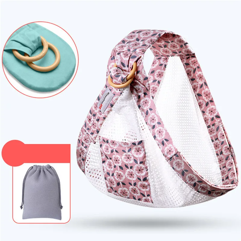 Multi-functional Grid Breathable Baby Carrier breathable mesh strap Infant Nursing Cover Carrier Mesh Breastfeeding Carriers