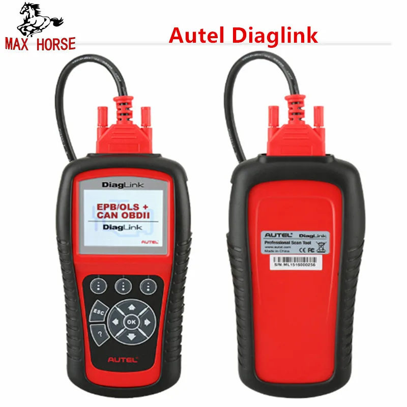 Autel Diaglink OBDII EOBD Авто диагностический инструмент OBD2 читатель кода как autel MD802 полный