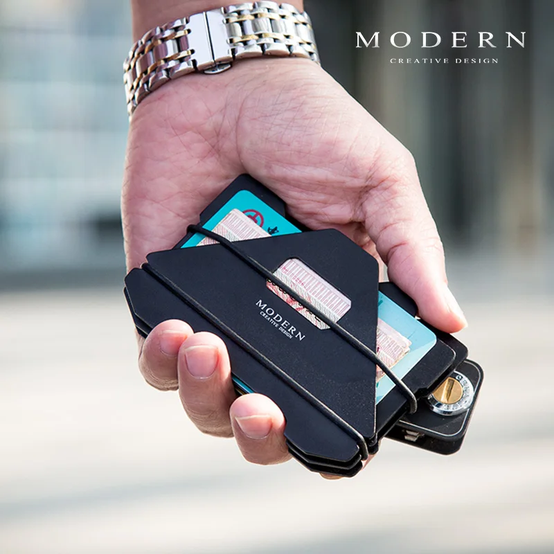 Billeteras Para Hombre Calvin Klein Tarjetero Con Logo En Relieve - Main Image