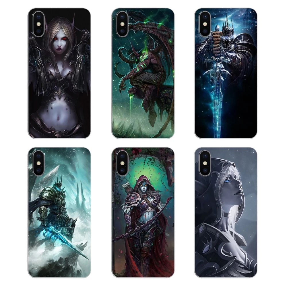 World of warcraft WOW Games художественный постер с логотипом мягкое покрытие кожи для Huawei