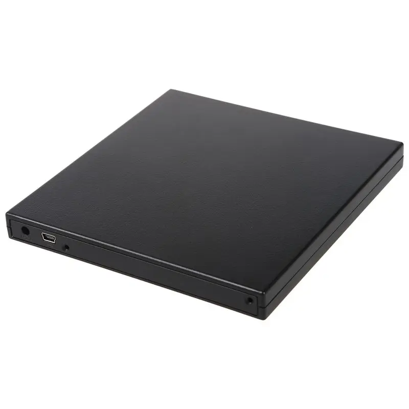 Внешний USB2.0 Тонкий чехол 9 5 мм SATA ноутбук лоток CD DVD привод горелки|Корпус