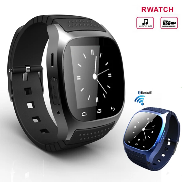  NEW M26 Bluetooth Smart Watch luxury wristwatch R watch smartwatch with Dial SMS Remind Pedometer for Android Samsung phone 