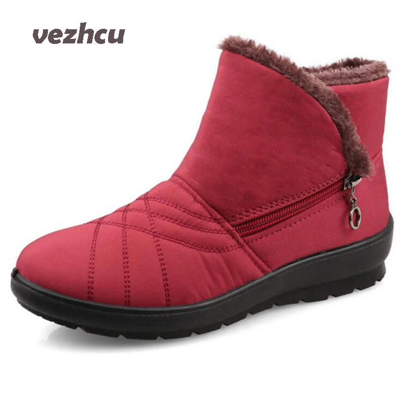 Women Winter Boots Super Warm Women Winter Shoes With Plush Comfortable