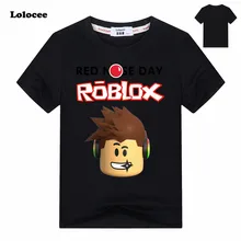 Buy Roblox Shirt And Get Free Shipping On Aliexpress Com - 2018 new roblox red nose day stardust boys t shirt kids summer clothes children game t
