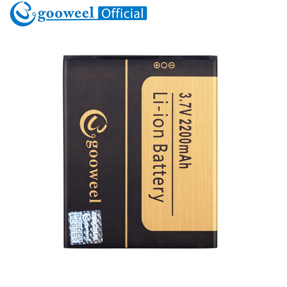 100% оригинал Gooweel S7 литий ионная батарея 2200 мАч дорожные резервные батареи для