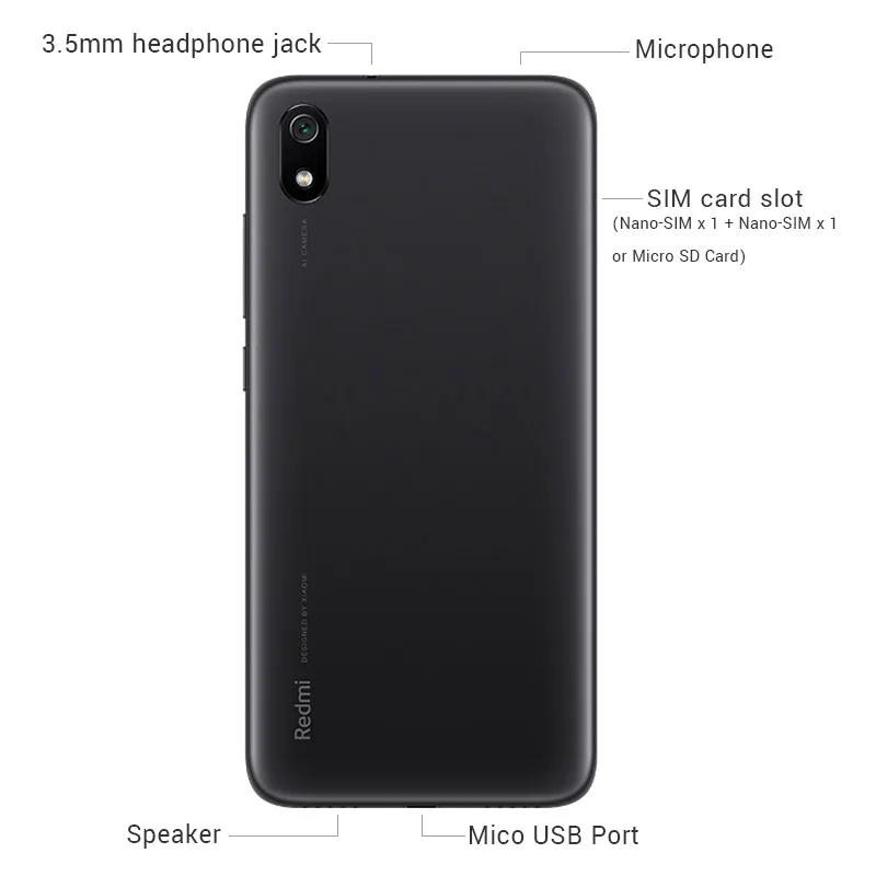 Глобальная прошивка Xiaomi Redmi 7A 7 A 3 Гб оперативной памяти 32 встроенной смартфон