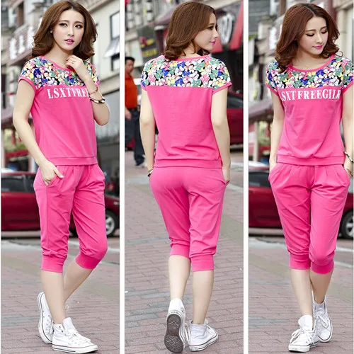 Summer Leisure Sports Clothes Suit ...