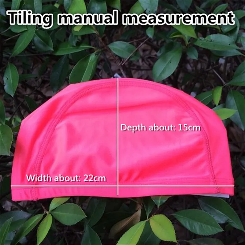 Adult Women&men Five-line Swimming Caps,Protect Ears Long Hair Sports Swim Pool Hat,Teen Boys&Girls Elastic Lycra Swim Cap 3