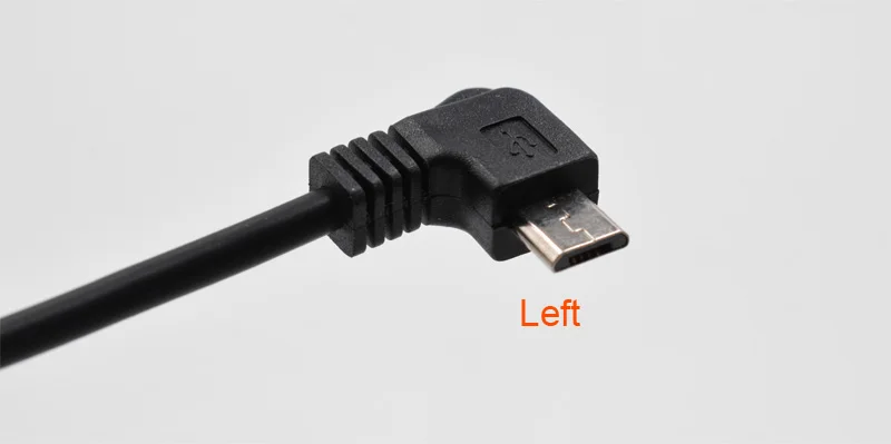 XCGaoon автомобильная зарядка изогнутый micro USB кабель для автомобиля dvr камера видео рекордер/gps/PAD/Mobile, длина кабеля 3,5 м(11.48ft