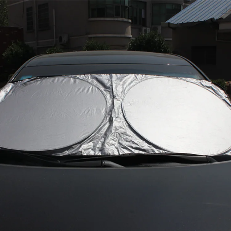 Car Windshield Sun Shade New Car Styling Nylon Front Window Sunshade UV