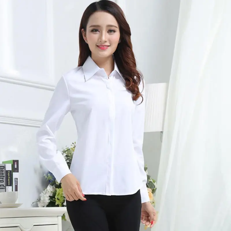 2017 New Fashion Women Blouse Chiffon Elegant Casual