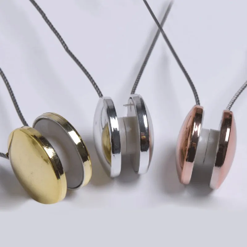 

Simple Magnet Two Round Free Installation Curtain Buckles Living Room Decorative Free Installation Perforated Curtain Straps