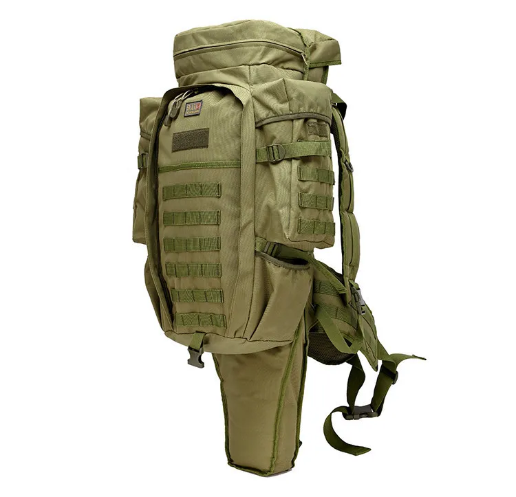 Страйкбол многофункциональная сумка большой рюкзак тактический военный рюкзак для кемпинга путешествия день пакет - Цвет: green