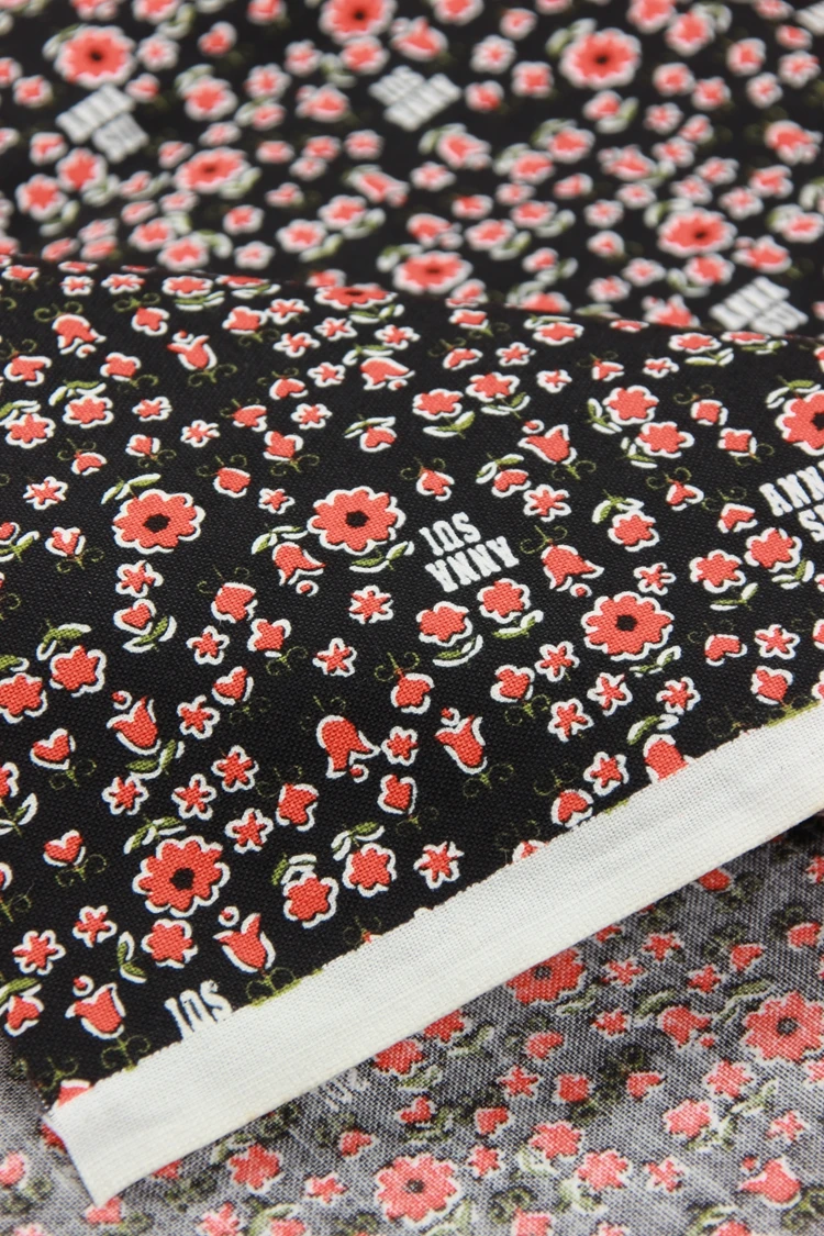 half meter cotton plain pulp fabric gilt flower pure cotton handmade DIY patchwork bag cloth B47