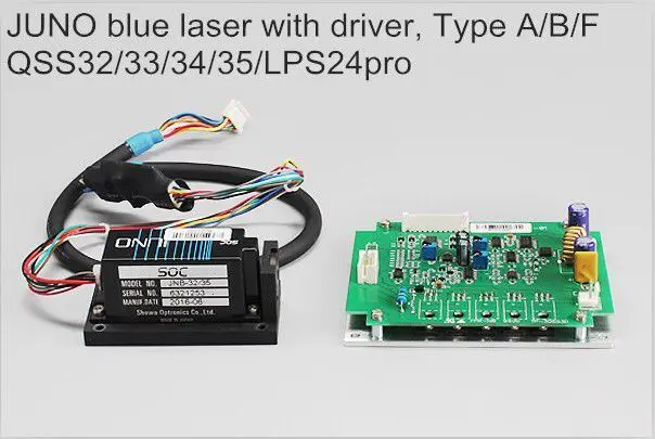 Brand new Juno blue laser gun with driver pcb Type B  J391231/J390929 for QSS32/33/34/35/LPS24pro digital minilabs