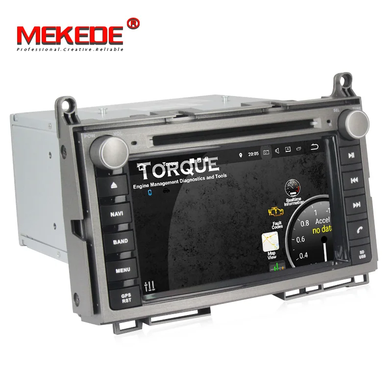 Cheap MEKEDE free shipping Quad Core Android 8.1 car dvd player GPS navigation Radio Stereo for toyota venza 2008-2014 with wifi BT 4G 5