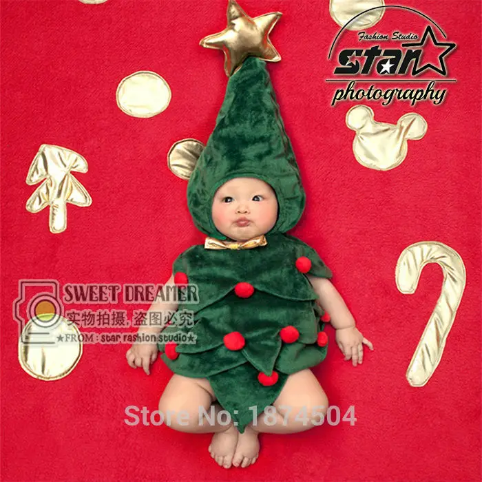 

Christmas Gift Baby Cartoon Style Cosplay Santa Tree Mickey Rabbit Kitty Panda Romper Toddler Child Funny Lovely Costumes