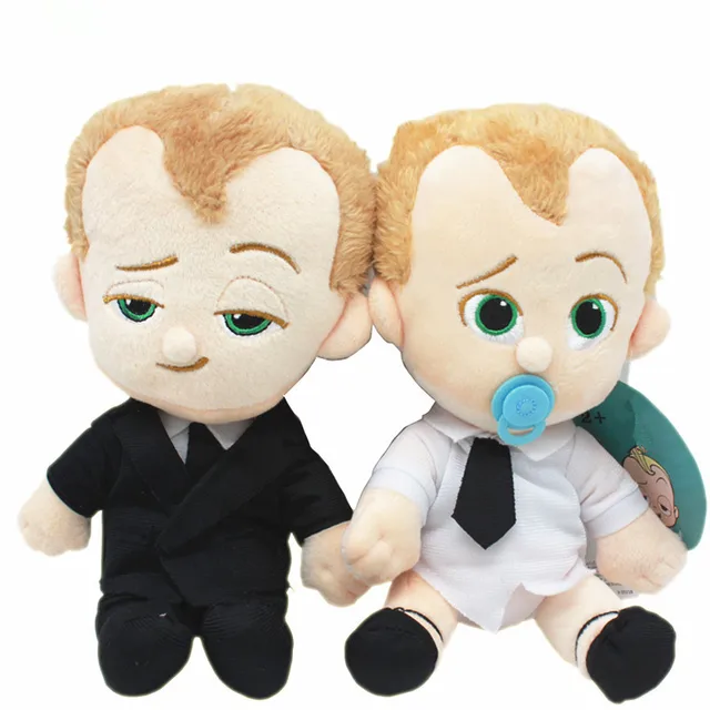 Brinquedos Jefe Juguetes Película El Nueva Mascota De Dibujos Vídeo Bebé Muñecas Pañal Animados Kids Peluche Traje WD9YIbHeE2
