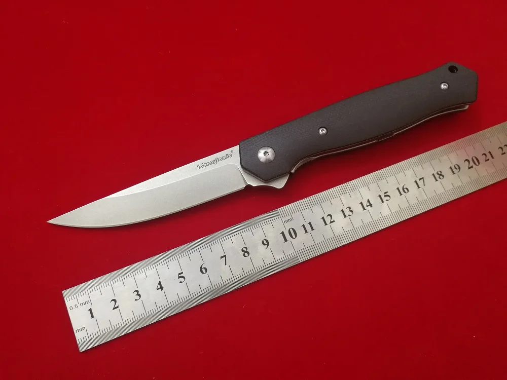 WHYEDC версия JohnnyJamie KWAIKEN III C11GPBK Военный нож складной D2 стальной черный G10 Ручка