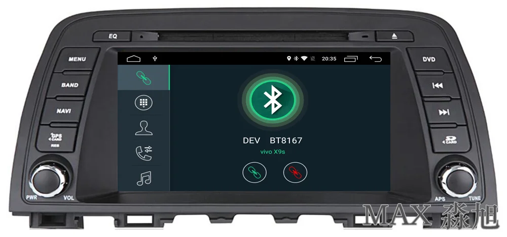 Discount MAX For Mazda CX-5 2013 + Car Radio GPS Navigation System CD Player Bluetooth call/music SWC free map 4G Mirror Link 7
