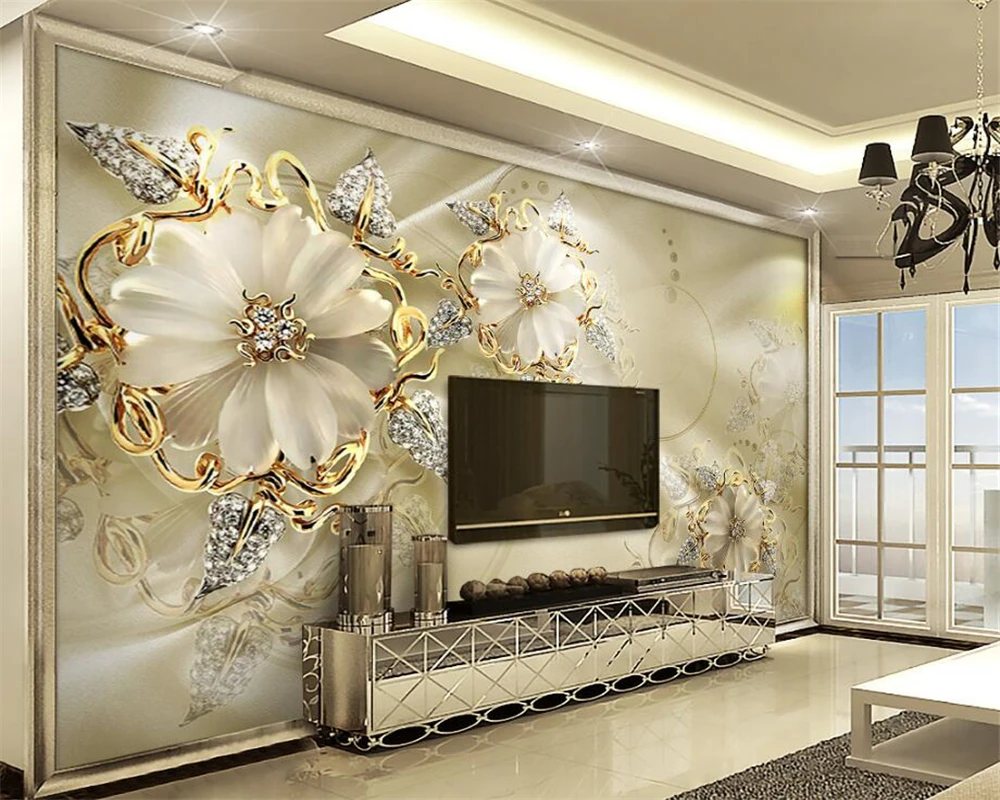 Beibehang 3d装飾壁紙 ヨーロッパの宮殿の装飾 金色の宝石 花 テレビの壁の背景 3d Background Wallpaper 3d Wallpaperwallpaper For Walls Aliexpress Beibehang 3d装飾壁紙 ヨーロッパの宮殿の装飾 金色の宝石 花 テレビの壁の背景 3d Background Wallpaper 3d Wallpaperwallpaper For Walls Aliexpress