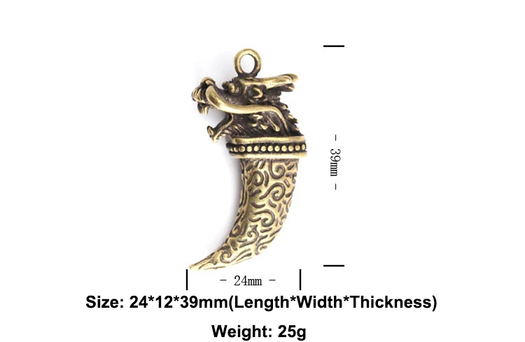 Dragon Head Keychains (4)