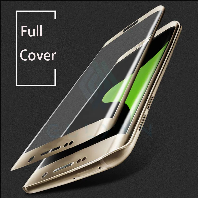 

HOT New Arrive 3D SURFACE Curved Cambered Full Coverage Film Screen Protector For Samsung Galaxy S7 G9350 Edge GLASS