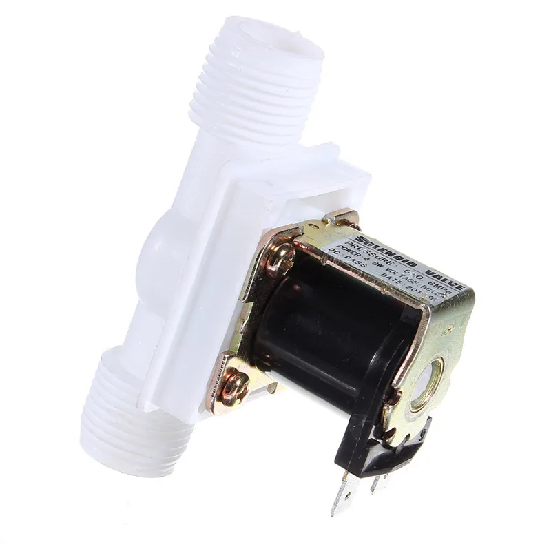 

MTGATHER 1/2 DC 12V Electric Solenoid Valve N/C Water Air Inlet Flow Switch 1/2 Inch Valves Normally Closed